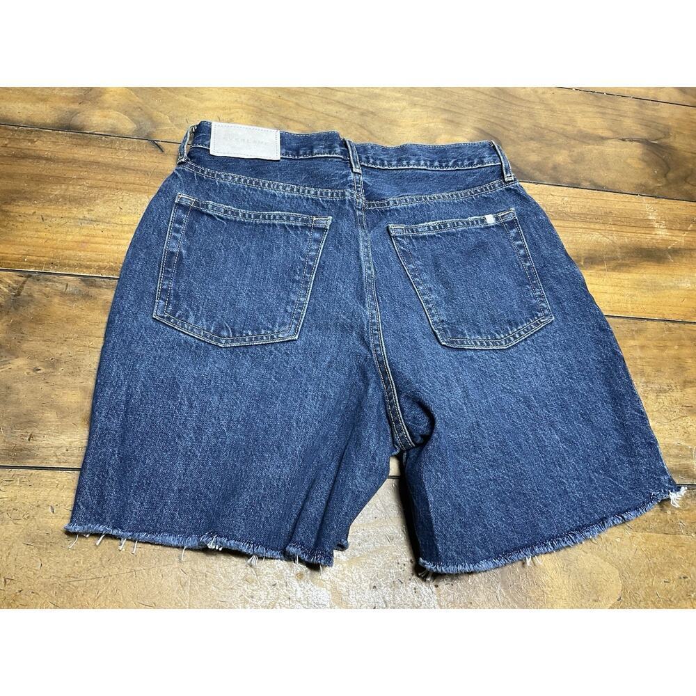 Everlane The Ridged Way-High Short Organic Cotton Distressed Womens Size 26 NWT - Picture 8 of 14